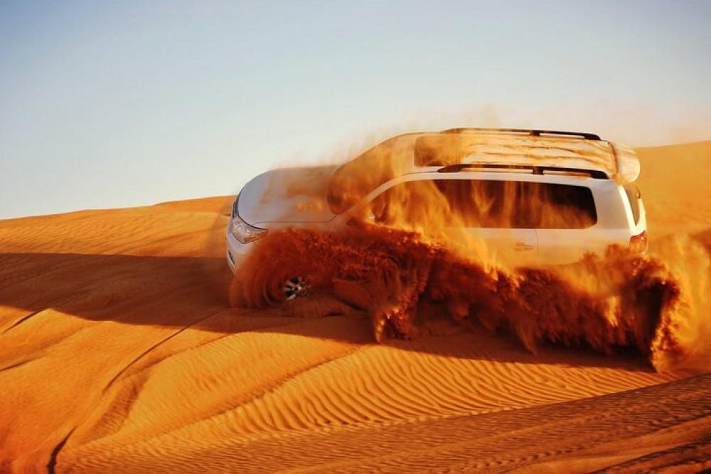Morning desert safari